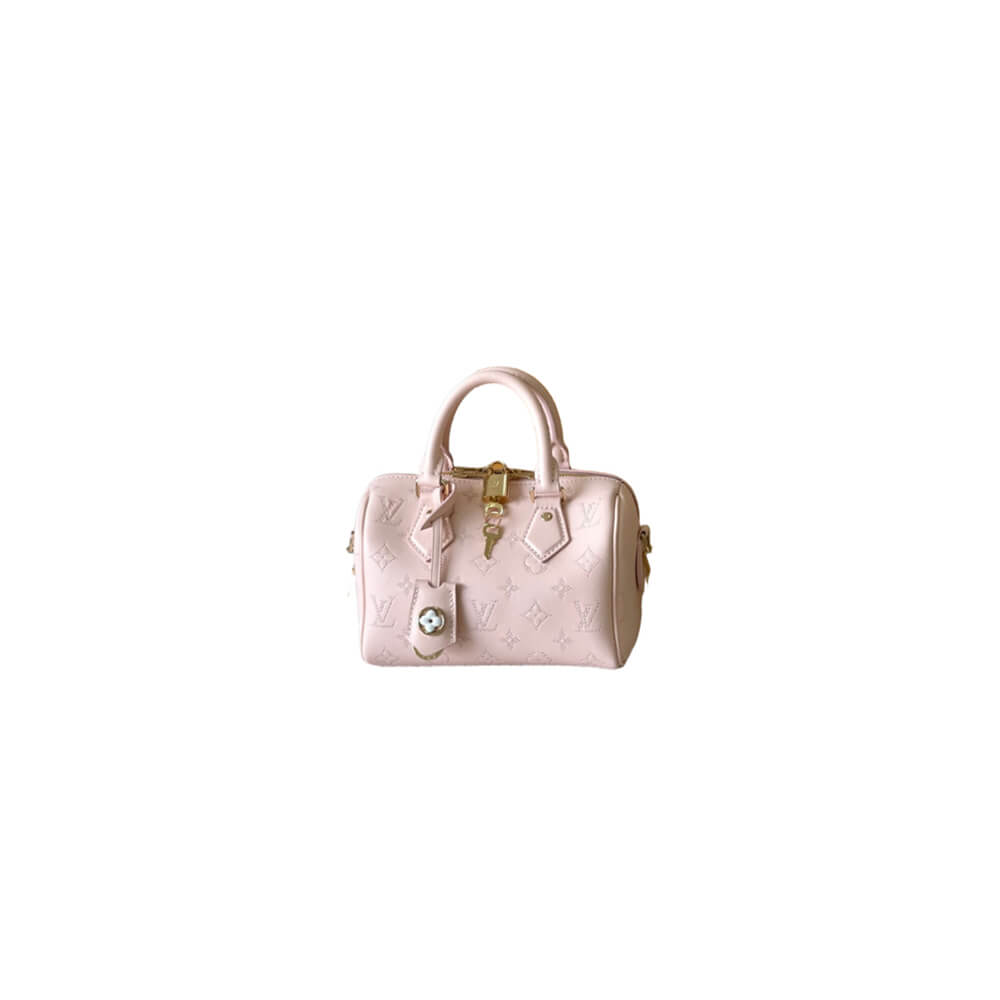 Pink LV Speedy Bandouliere 20 (high-end grade)