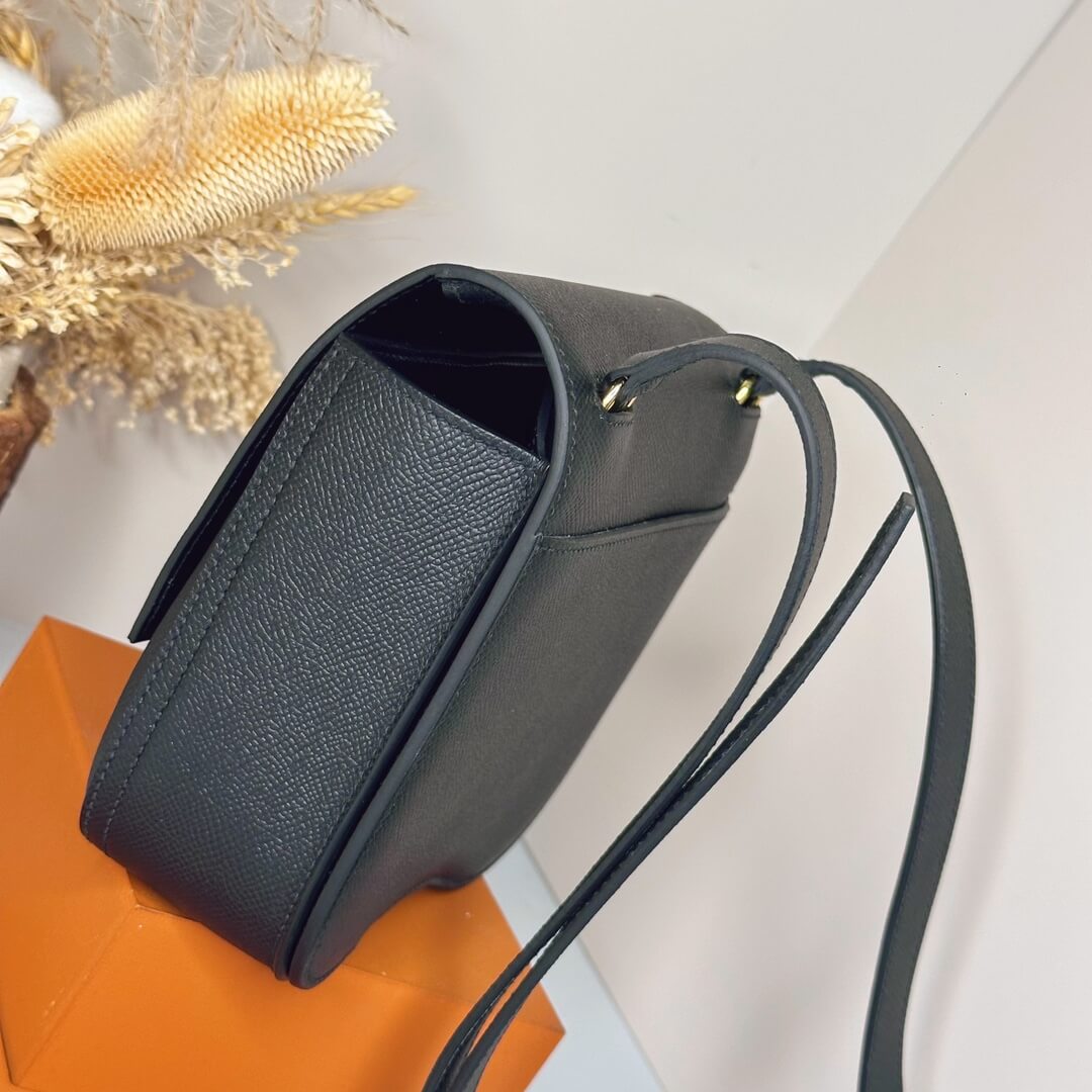 Gray Hermes Della Cavalleria mini bag II (High-end Grade) - Image 4