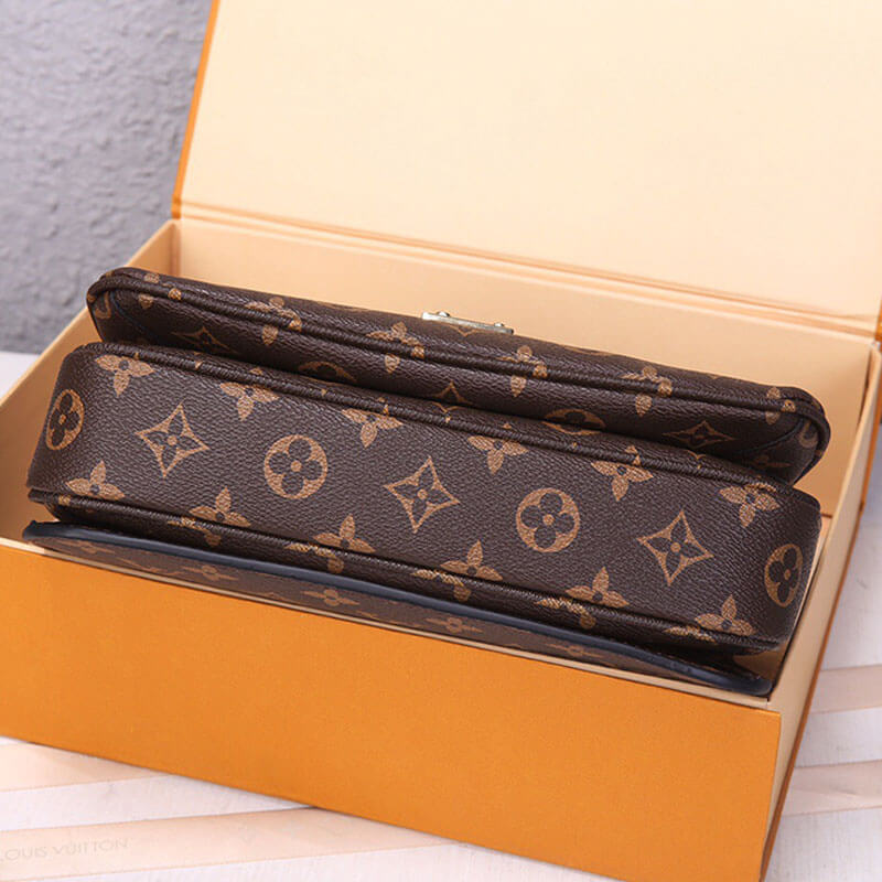 Creme LV Pochette Metis Handbag - Image 5