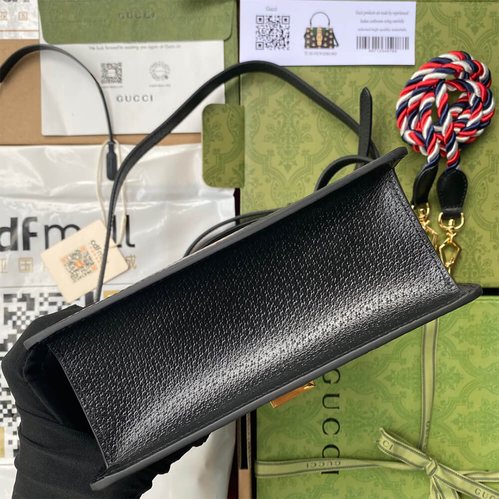 GG Sylvie Bee Star mini leather bag - Image 6
