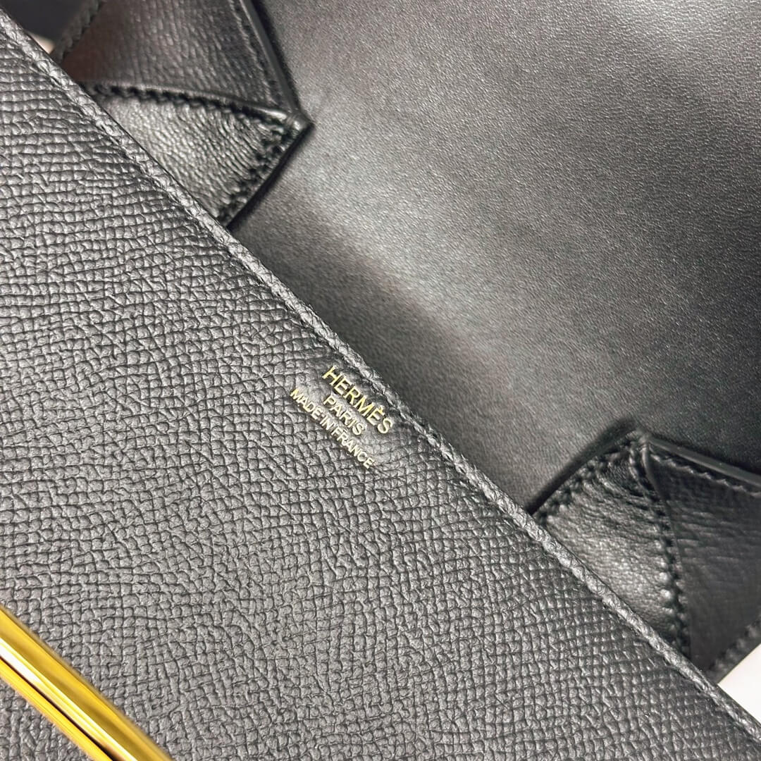Gray Hermes Della Cavalleria mini bag II (High-end Grade) - Image 7